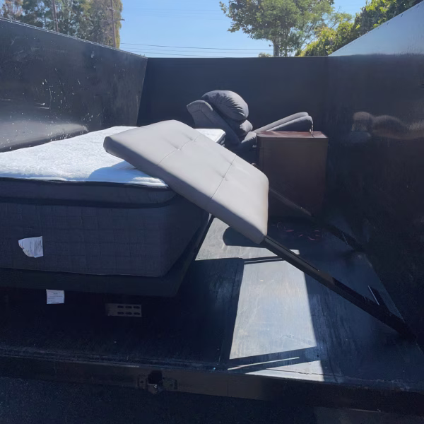 Couch and Sofa Junk Removal pickup in Orange County for Elderly Client - The OC Bros